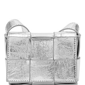 Silver Crossbody Bag